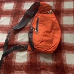 Orange Sports Bag 