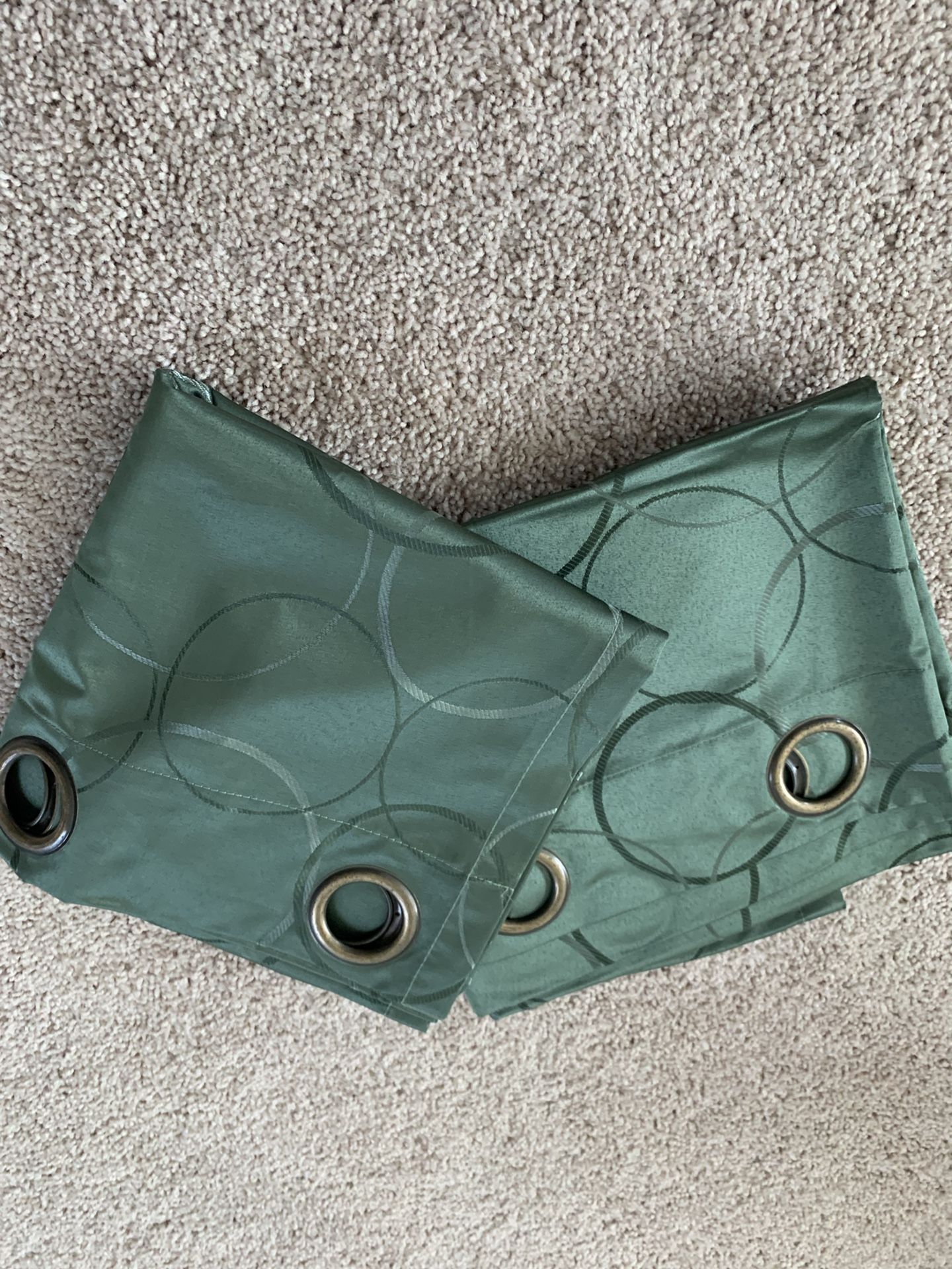 Blackout Curtains - Green