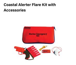 Marine Emergency Kit- Flare Gun & Accessories