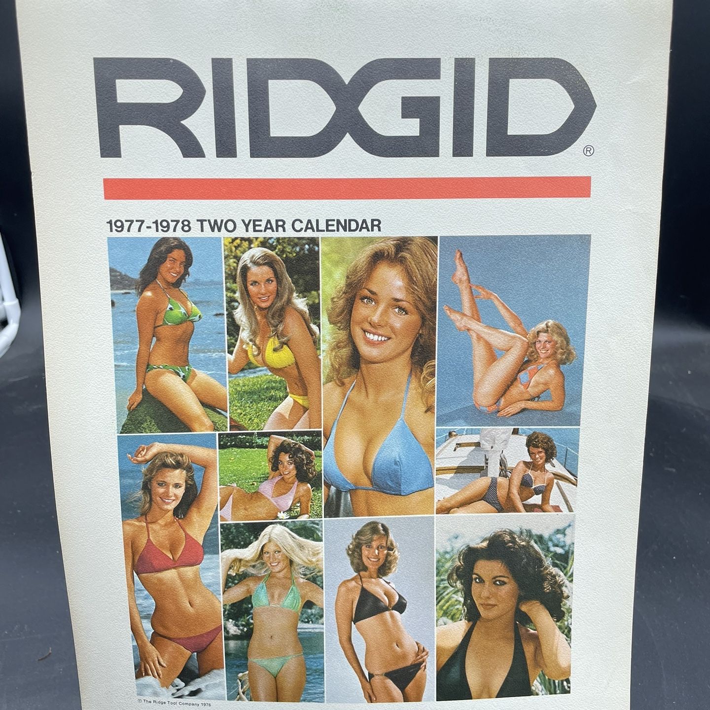 Vintage Ridgid Tool 1978 To 1979 Two Year Sexy Pinup Garage Calendar And  Tools VG! for Sale in Norwalk, OH - OfferUp