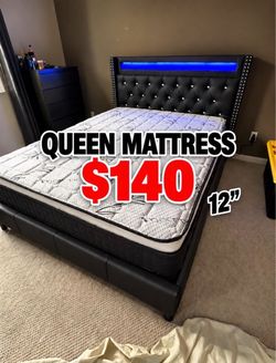 New Queen mattress only $140