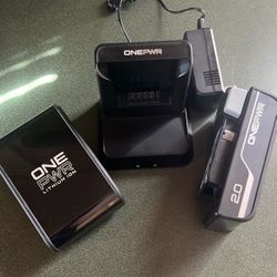 HOOVER ONE POWER 2.0 Lithium Batteries And charging Station