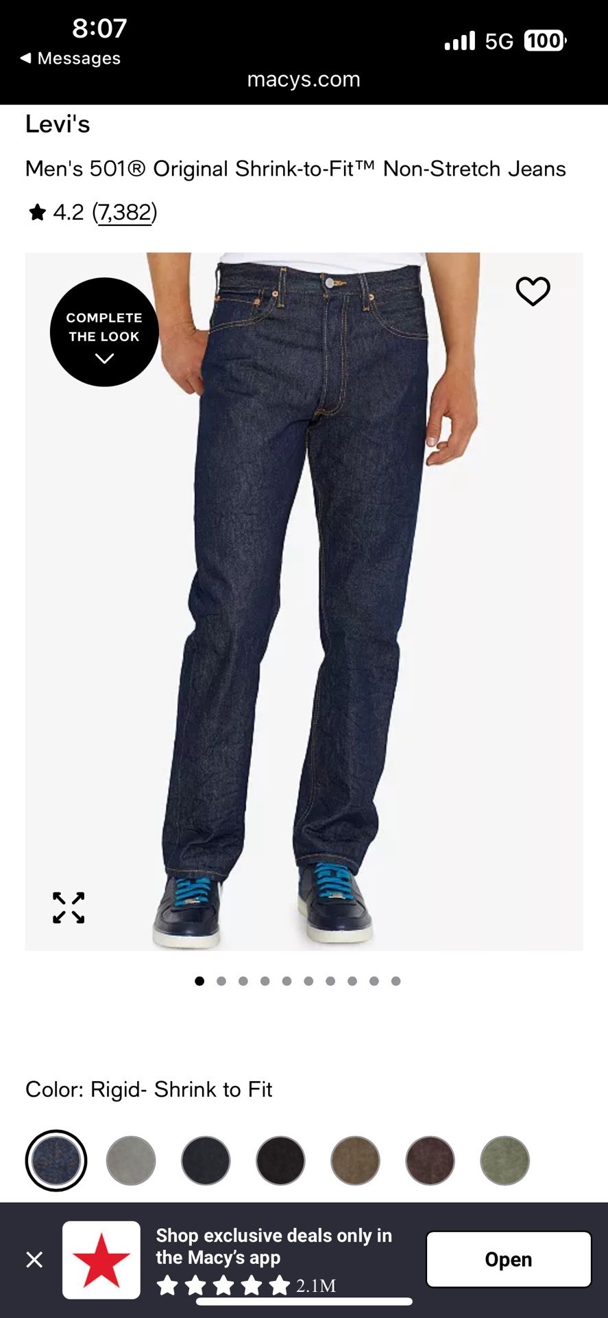 Levi’s 501 Jeans