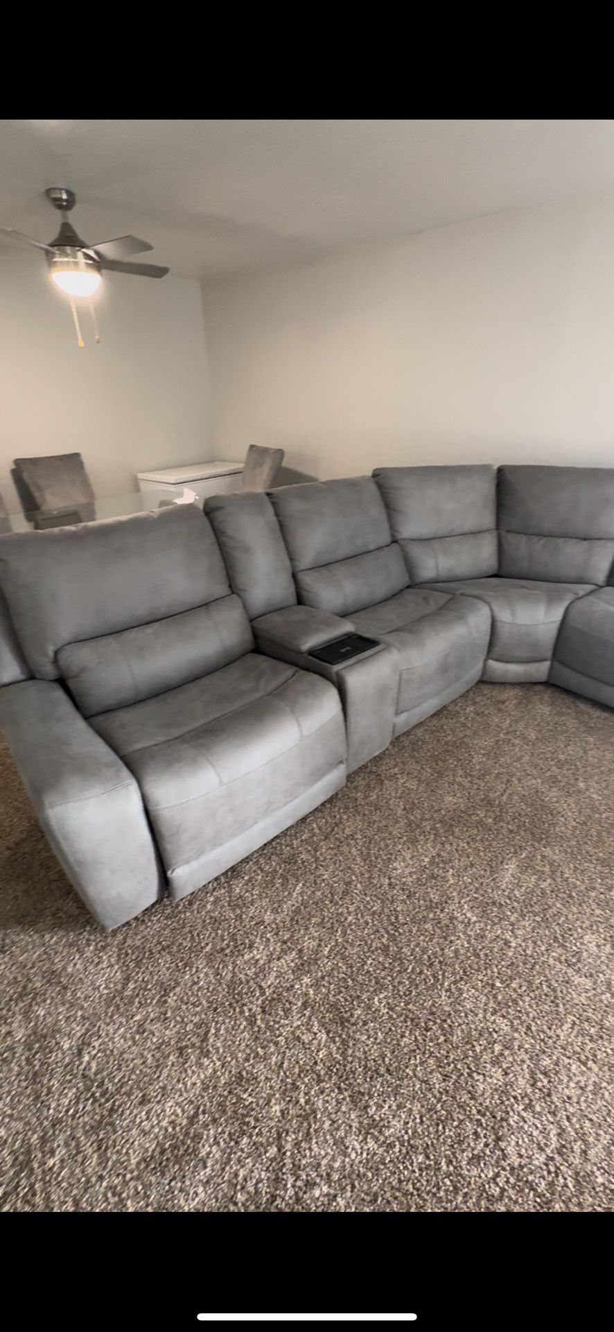 Power Reclining Sectional Sofa