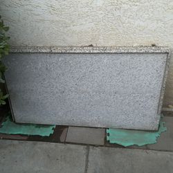 Beige Granite Countertops With Bullnose Edges 