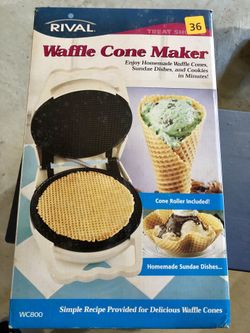 Waffle cone maker