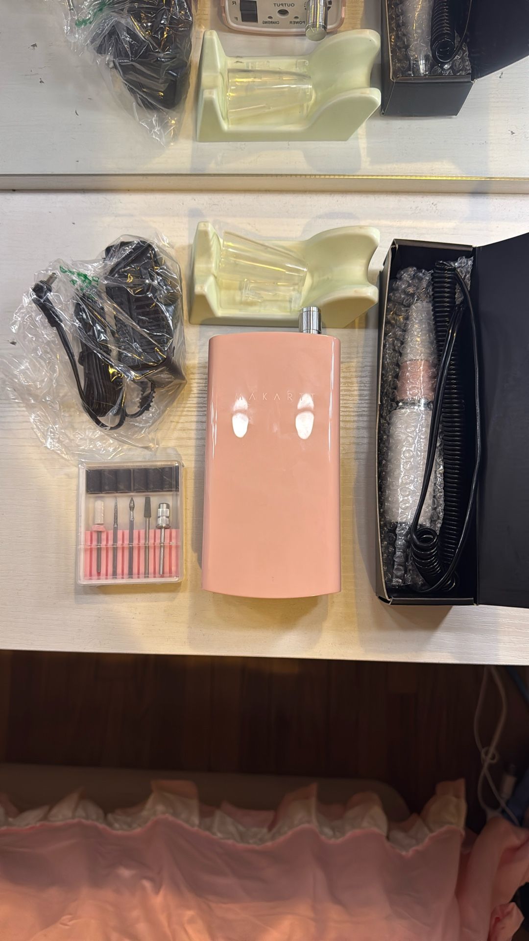 Makartt Pink Electric Nail Drill