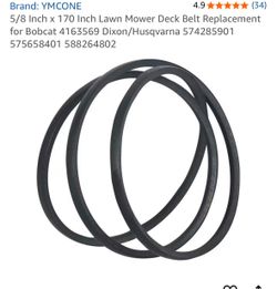 Lawn mower deck belt