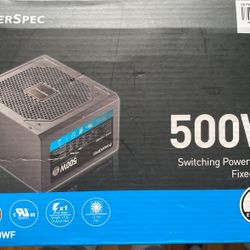 500W PC Power Supply PowerSpec