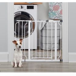 Regalo Wall Safe Extra Tall Walk Through Safety Gate 