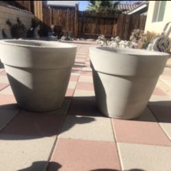 New Flower Pots Made Out Of Cement Perfect Gift For Any Occasion 