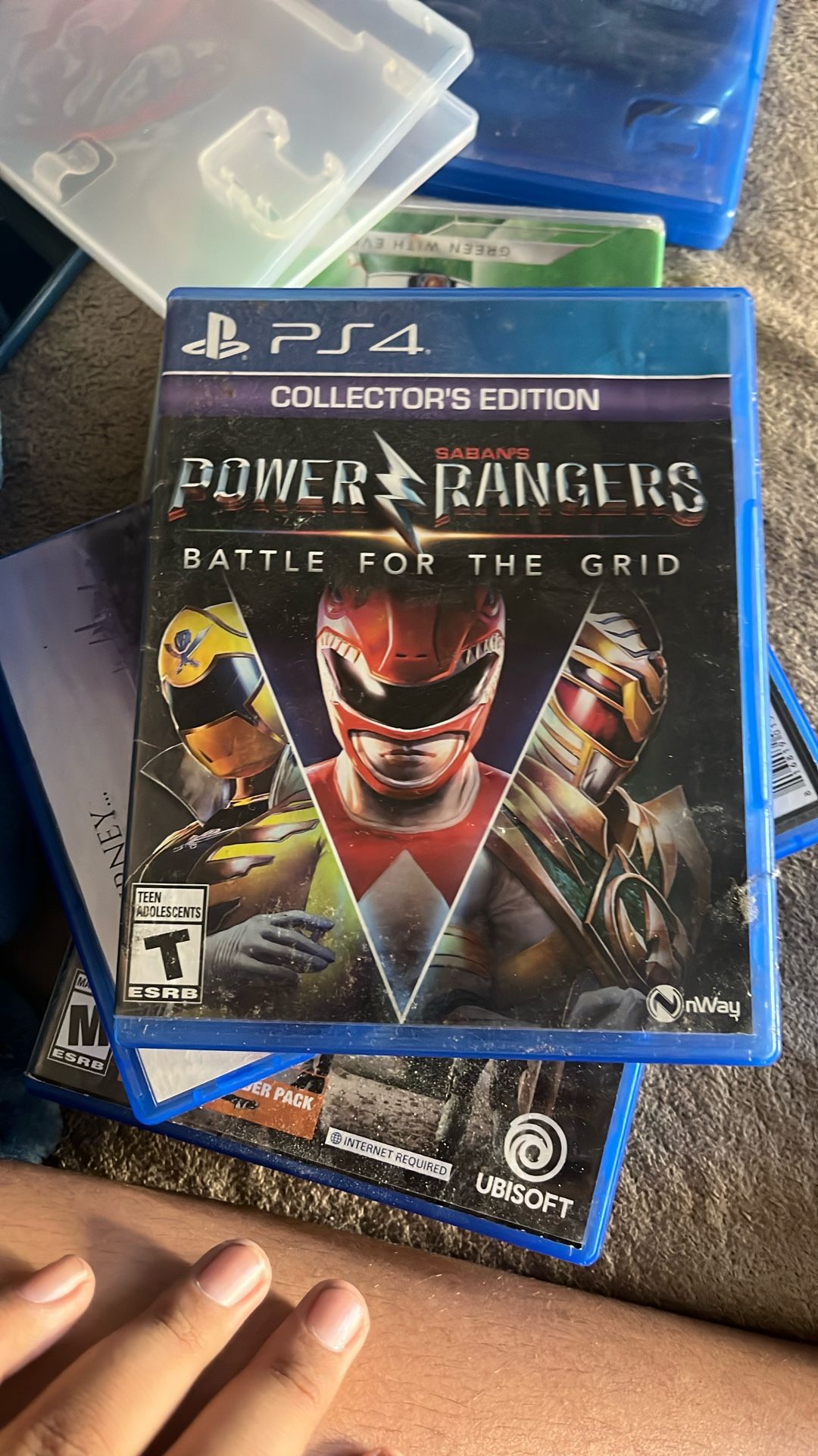 Power Rangers battle for the grid