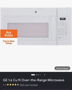 GE microwave