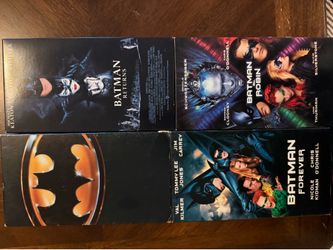 Batman original Movie series lot on VHS