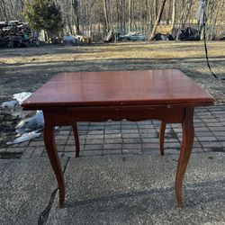 Small Wooden Eat-in Kitchen Table 