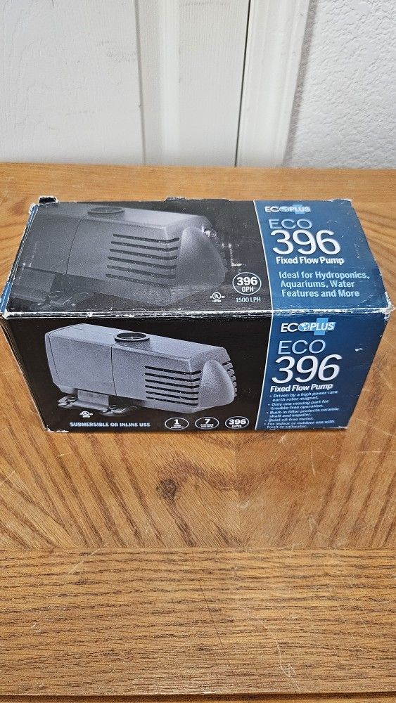 ECO 396 FIXED FLOW PUMP SUBMERSIBLE WORKS GREAT