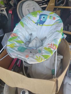 Baby Bouncer Seat Tropical Print