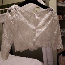 Lace Wedding Dress Jacket
