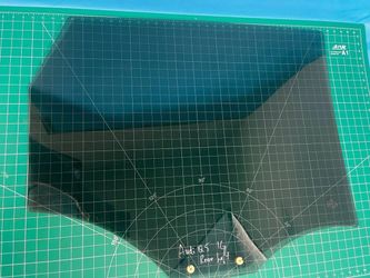 2013-2017 AUDI Q5 REAR LEFT SIDE DOOR WINDOW GLASS  OEM