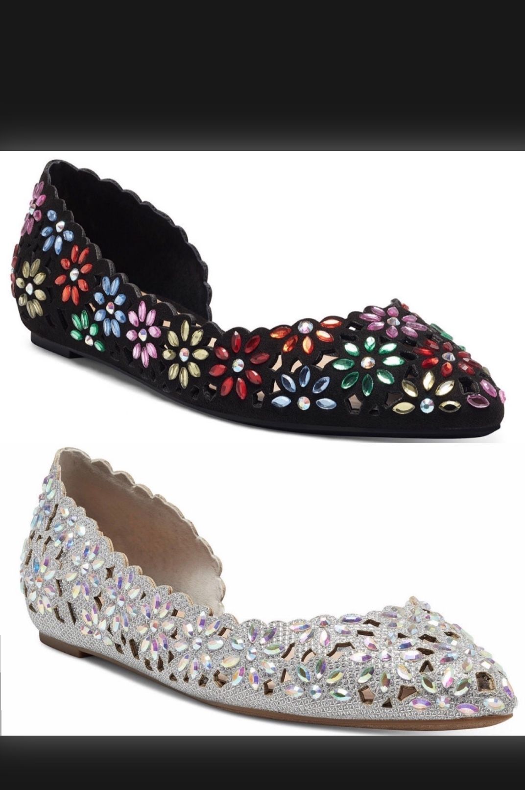 New Floral Mabley Flats Size 7M Bundle of 2