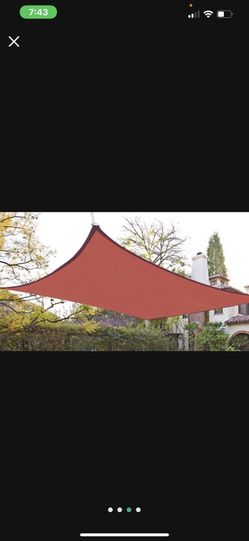 New Sun Shade Sail Outdoor Top Cover