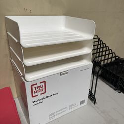 Office Paperwork Trays 