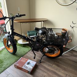 🚲 Ultimate E-Bike + Surf Rack + Security Bundle – Light Use – $1,500 OBO (Orig $2,385+)