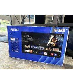 HUGE TV SHIPMENT IN 75" VIZIO 4K LED HDR SMART V4K75C-0804