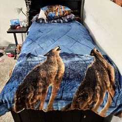 Twin Storage Bed w/ Drawers & Mattress