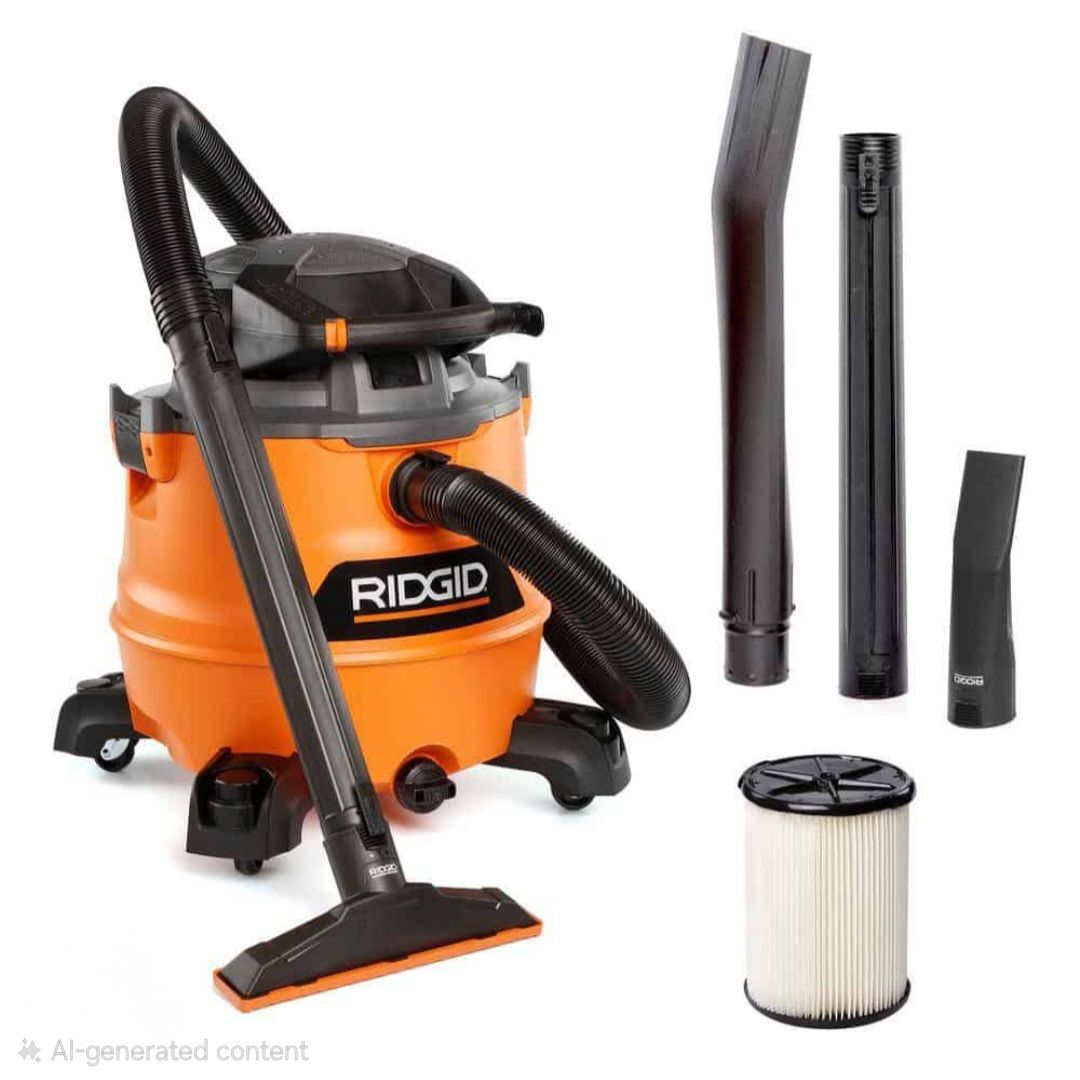 Rigid 6 gallon wet/dry vac