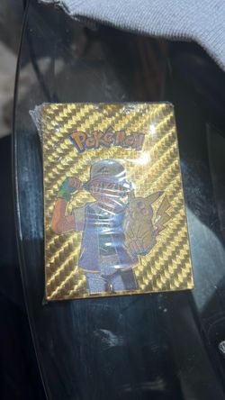 Pokémon Gold Foil Card Pack