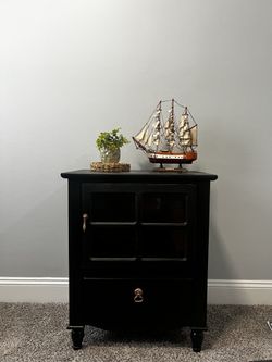 Black End Table