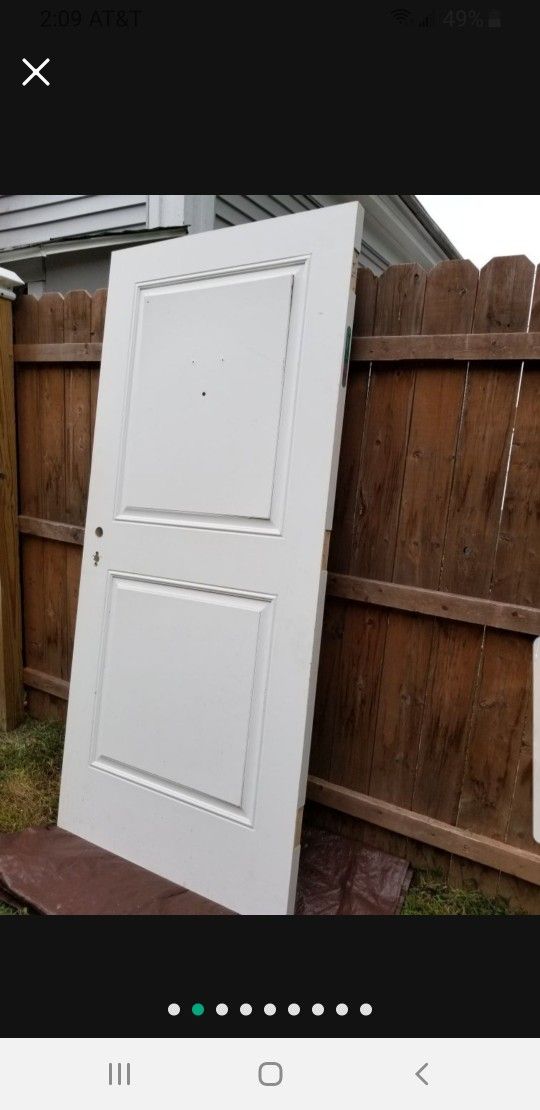 Insulated Front Door