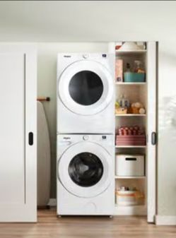 New washer, dryer