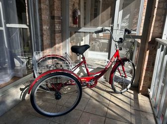 Tricycle w/ Basket (PICK UP ASAP)