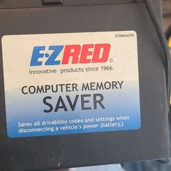 E-Z RED COMPUTER MEMORY SAVER