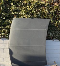 Car Hood Panel Gray Unpainted
