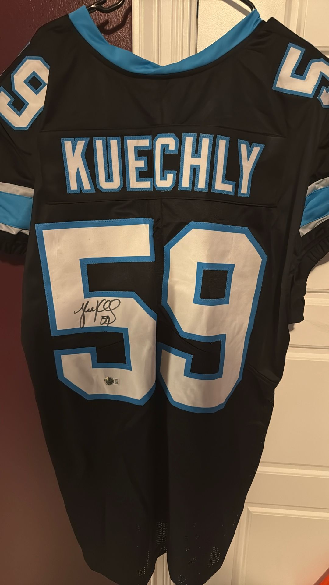 Luke Kuechly Signed Jersey