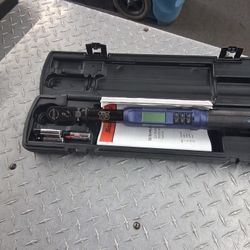 Snap On Flex Head Digital Torque Wrench 