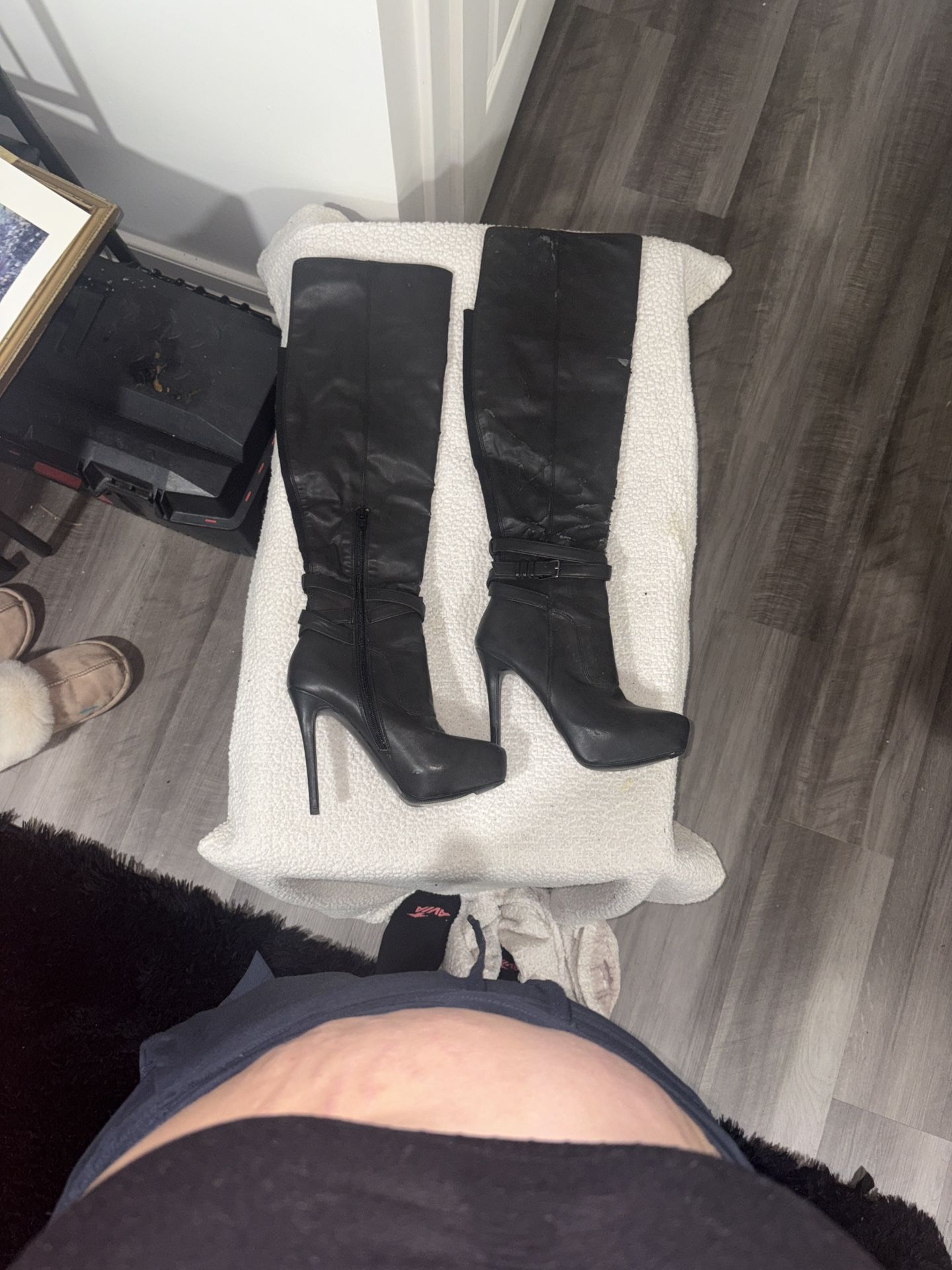 ALDO Women’s High Heeled Knee High Boots