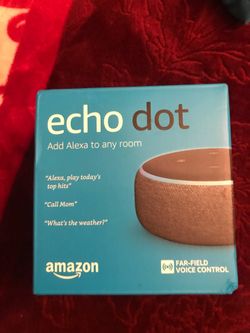 echo dot 3rd gen