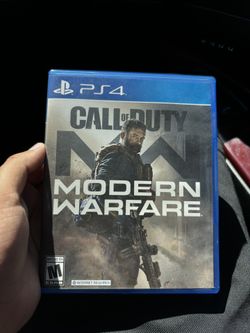 Modern warefare PS4
