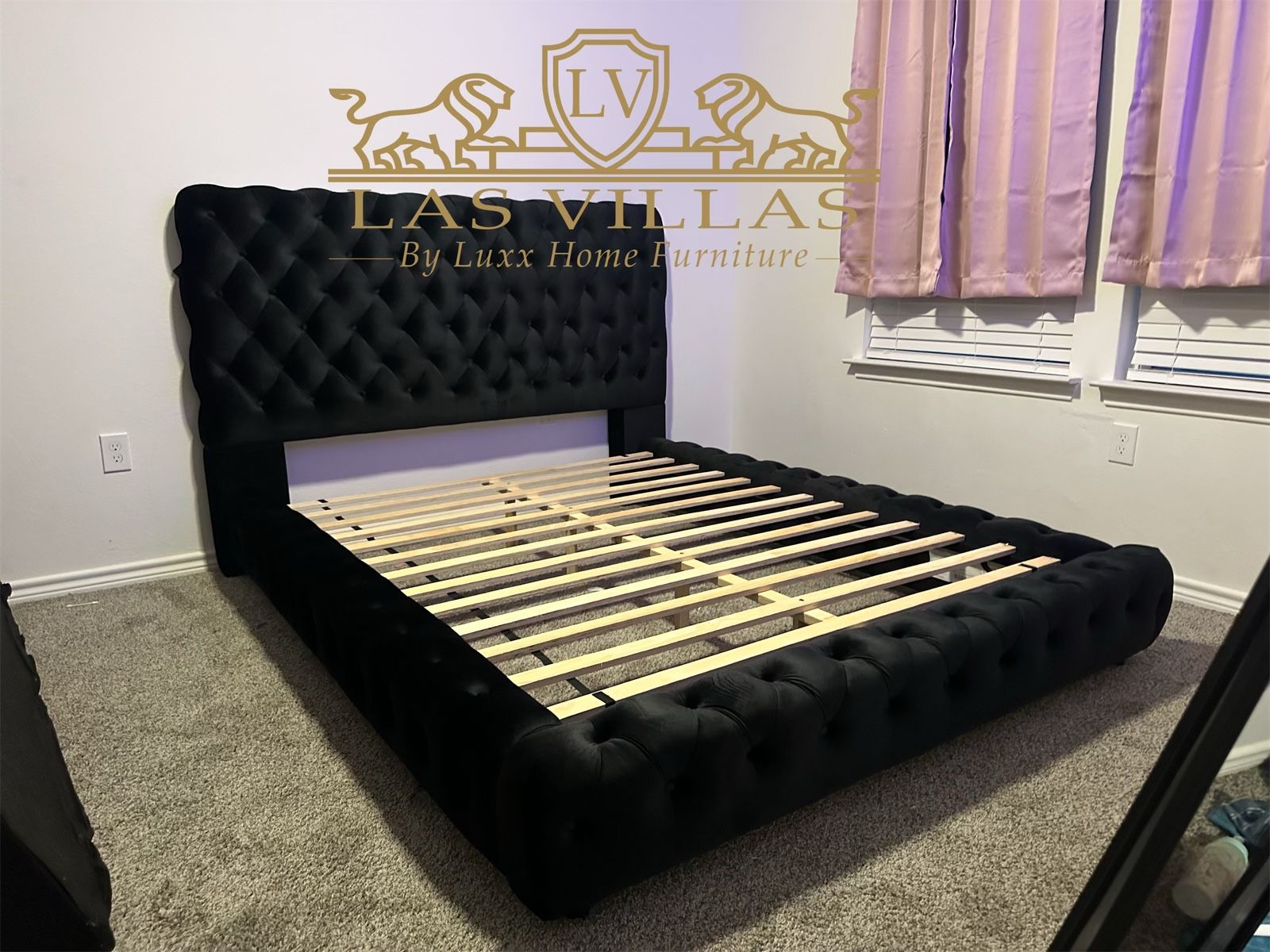Brand New FLORY BED BLACK