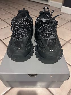 Black Balenciaga Tracks