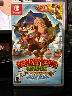 Donkey kong tropical freeze
