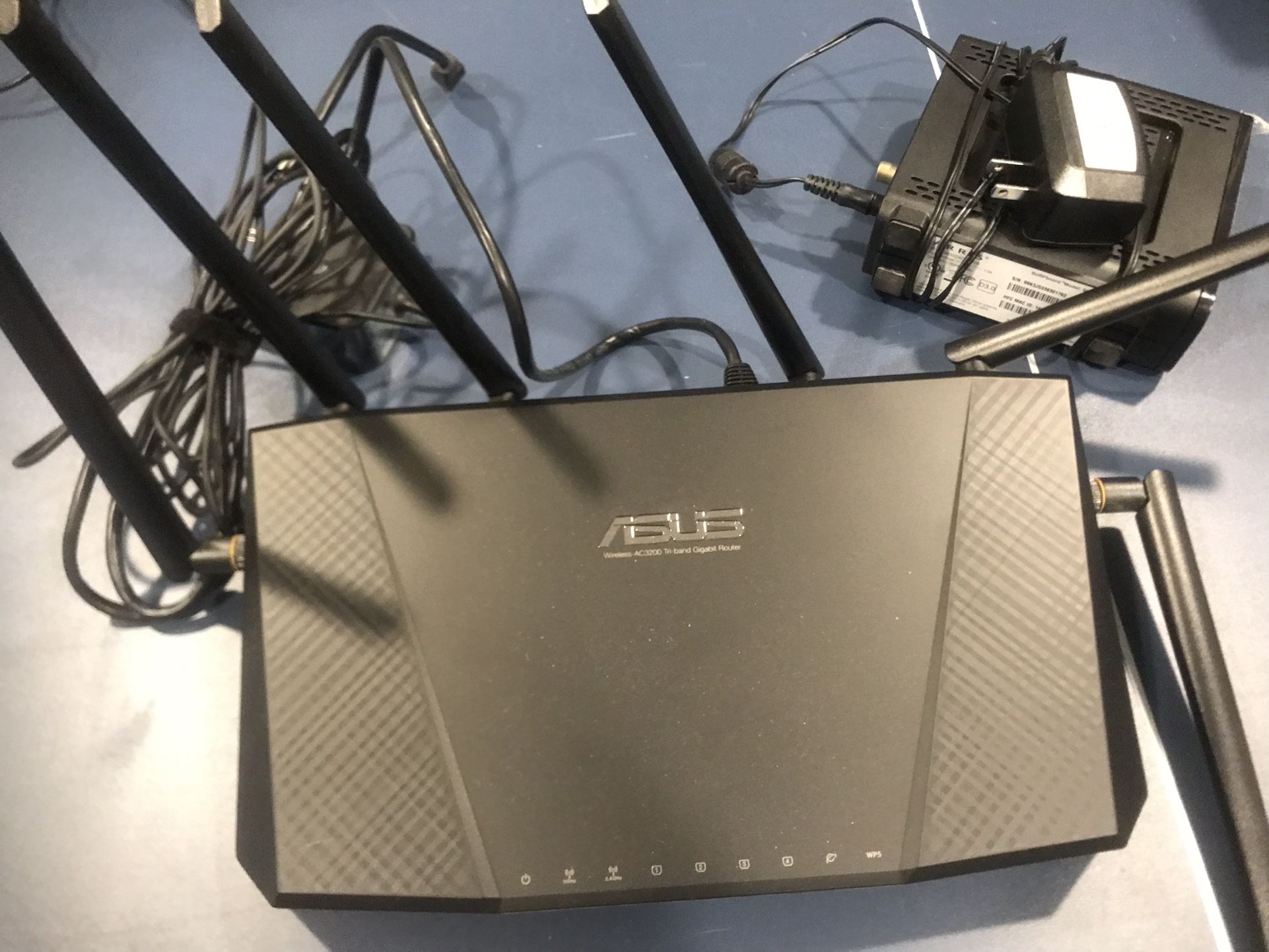 $150 Arris Cable Modem And Asus Wireless Router