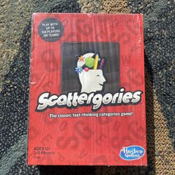 Scattergories Game