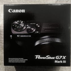 canon g7x mark lll NEW