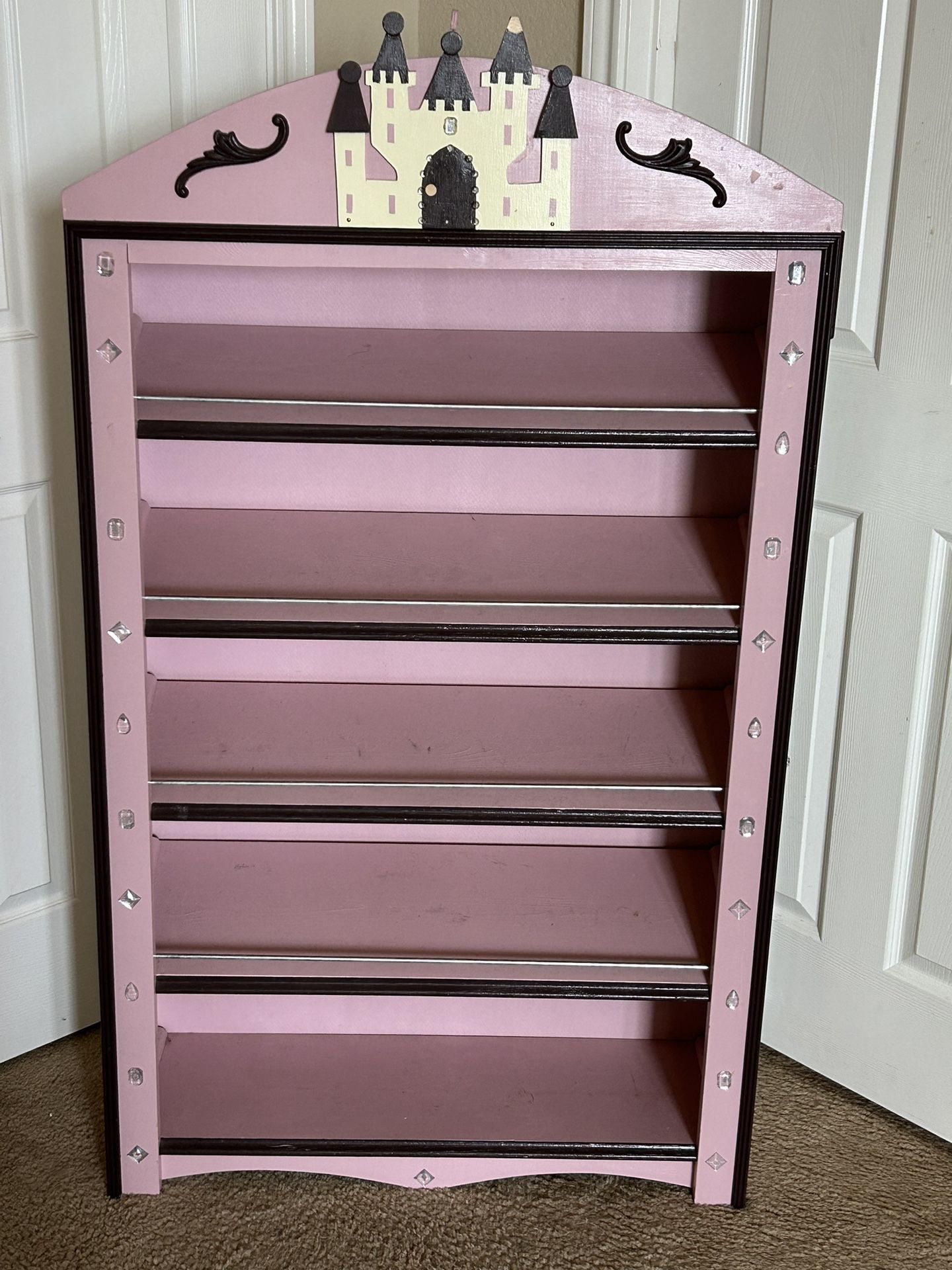 Pink Princess Shoe Rack