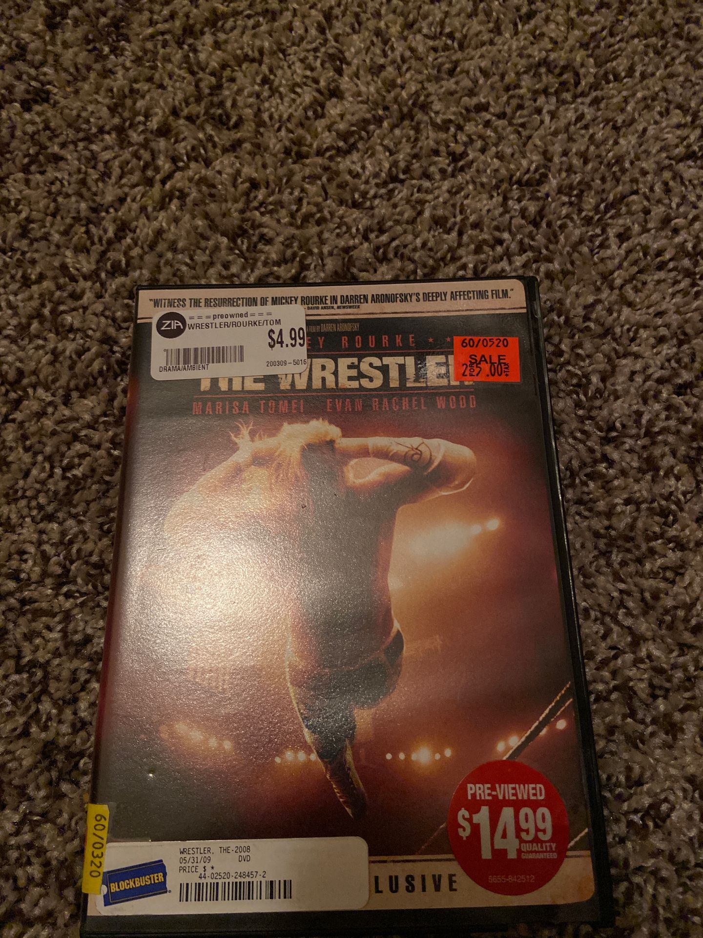 DVD The Wrestler